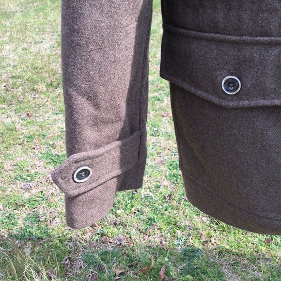 Tasso Elba Wool Blend Full Zip Coat Jacket XL - Picture 7 of 10